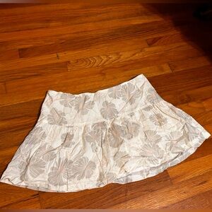 Vintage early 2000s floral mini skirt